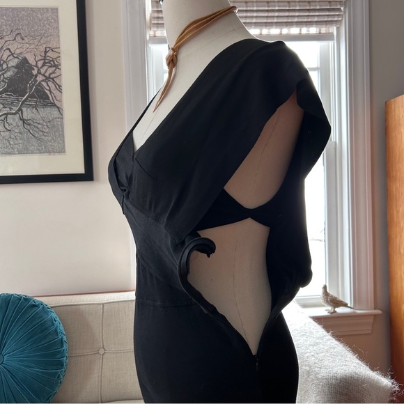 Givenchy Paris Black Structured Sheath Dress, Riccardo Tisci Era, Japan Boutique - Picture 5 of 11